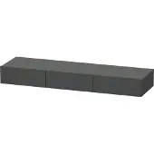Duravit Schubkastenablage DURASTYLE 440x1500x150mm graphit matt/basalt matt