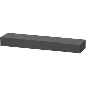 Duravit Schubkastenablage DURASTYLE 440x1800x150mm graphit matt