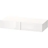Duravit Schubkastenablage DURASTYLE 440x1000x150mm we hochglanz/basalt matt