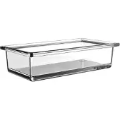 Emco liaison Glasschale (Reling) 186600001 lang, 198x48x97.5mm, chrom chrom lang, 198x48x97.5mm