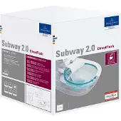 Villeroy & Boch Subway 2.0 Combi-Pack, wandhängend, mit DirectFlush