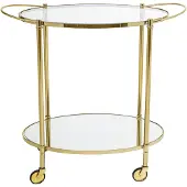 Bloomingville Feine Bar, Gold, Glas
