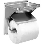 Franke AR WC-Rollenhalter, Edelstahl, 145x130x25 mm, Aufputz