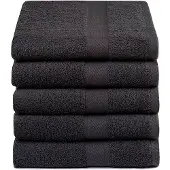 Huismerk Handtücher Anthrazit (5er Set)