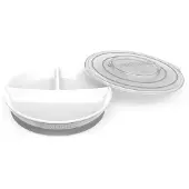 Twistshake - Divided Plate 6+m White