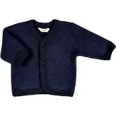 Joha Strickjacke Merinowolle, Dark Blue, 80