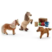 Schleich HORSE CLUB Mini Shetty Familie, Horses, 3 Jahr(e), Mehrfarbig