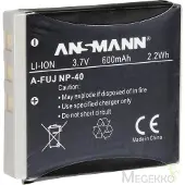 Ansmann A-Fuj NP-40 Fuji Ersatzakku Li-Ion Digicam Akku 3,7V / 600mAh Kamera