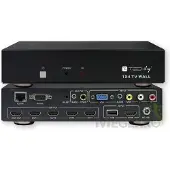 Techly HDMI Splitter 1x4 TV Wall
