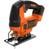 Black & Decker Akku-Stichsäge BDCJS18N, 18Volt (orange/schwarz, ohne Akku und Ladegerät)