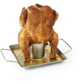 Barbecook 223.6139.000, Hühnchenröster, Edelstahl, Edelstahl, , Rechteckig, 275 mm