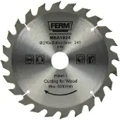 Ferm Kreissägeblatt 210x30 mm 24z M