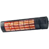 Eurom Terrassenstrahler Golden 2000 Ultra RCD 2000 W Schwarz 334531