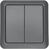 KlikAanKlikUit AGST-8802, Tasten, Schwarz, IP44, 1 Stück(e)