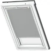 Velux Original Verdunkelungsrollo für dachfenster MK06, Grau, Grauer Führungsschiene