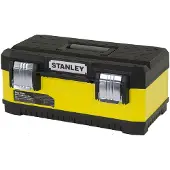 Stanley Black & Decker Werkzeugbox 49.7x29.3x22.2cm Metall-Kunststoff Trage über 3 / 4 Boxlänge - 1-95-612