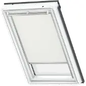 Velux Verdunkelungsrollo uni beige manuell Rahmen aluminium DKL UK04 1085S