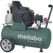 Metabo Kompressor Basic 250-24 W- 8bar 1500 W - Öl-geschmiert - 200 l/min - 24 Liter