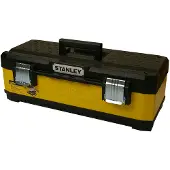 Stanley Black & Decker Werkzeugbox 66.2x29.3x22.2cm Metall-Kunststoff Trage über 3 / 4 Boxlänge - 1-95-614