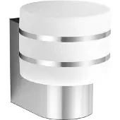 Philips White Tuar Outdoor Wandleuchte silber, Intelligente Wandleuchte, Bluetooth/Zigbee, Edelstahl, LED, Aluminium, E27