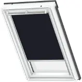 Velux Verdunklungsrollo "DKL S06 1100S" verdunkelnd Verdunkelung ohne Bohren in Führungsschienen alufarbene Führungsschienen & Griffleiste