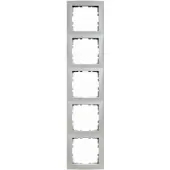 Berker 10158989 Rahmen 5fach S.1 polarweiß
