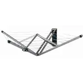 Brabantia WallFix, Wall-mountable rack, Silber, 1800 mm, 1820 mm, 450 mm