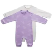 Tiny Treasures Maxime Overall 2er-Pack, Orchid Bloom/Diamonds 56
