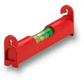 Sola 1431001 Schnur-Wasserwaage 8 cm, Rot