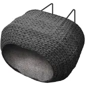 Europet Bernina Ebi Heizkörper-Haustierbett Sunrise 45x30x30 cm Schwarz 435/430576