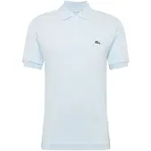 Lacoste Polo weite Passform hellblau einfarbig Baumwolle