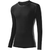 Loeffler Transtex Warm Black Langarm-baselayer