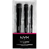NYX Ready Set Contour Brush Set 3 stk.