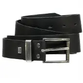 Camel active Leder-Gürtel in Schwarz | Gr.: L