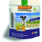 Biofood Frischfleisch Hundefutter - Frischebeutel - Lachs - 7 x 90 g