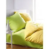 Janine Design Piano Bettwäsche-Garnitur Farbe gelb Größe 155x220 + 80x80 cm