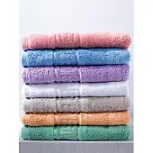 Cawö Badetuch Noblesse Uni Silver