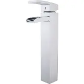 Wiesbaden Wasserfall Wasserhahn Rombo XL mit Bedienhebel von in Chrom