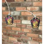 Groovy Harry Potter Weihnachts-Lichterkette Gryffindor Crests