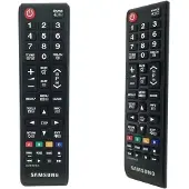 Samsung AA59-00741A, TV, Drucktasten, Schwarz
