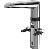 Hansa HANSAFIT Hybrid Küchenarmatur, Hybrid/Steckernetzteil, chrom