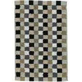 Cawö Gästehandtuch Cube Karo Beige (6er Set)