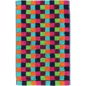 Cawö Gästehandtuch Cube Karo Multicolour (6er Set)