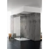 Riho Basel receveurs de douche rectangulaires, écoulements 90mm, ultra-plat, encastrement au sol, blanc