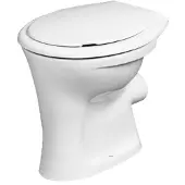 Ideal standard Standflachspül-WC Eurovit Abgang aussen waagr. 360x465x395mm Weiss, V320101 V320101