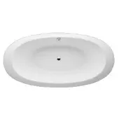 Laufen Alessi inbouwbad 203x102x46cm glans wit acryl