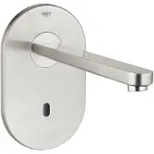 GROHE Eurosmart Cosmopolitan E, Badewanne, Metall, Edelstahl