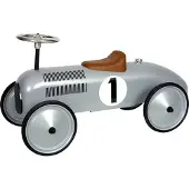 Retro Roller Laufauto Jean, 2 Jahr(e), 4 Rad/Räder, Metall, Silber