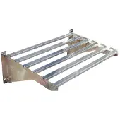Palram Stahl Schwerlast Gewächshausregal Silber 58x42 cm