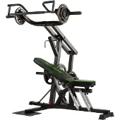 Tunturi WT80 Kraftstation für Zuhause - Vielseitige und Verstellbare Multipresse für Mehr als 50 Übungen - Stabil, Kompakt und Sicher für alle Fitnesslevel